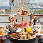 Tea for two… on the BB boat on the Thames?