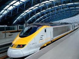 Speed and comfort on the Eurostar