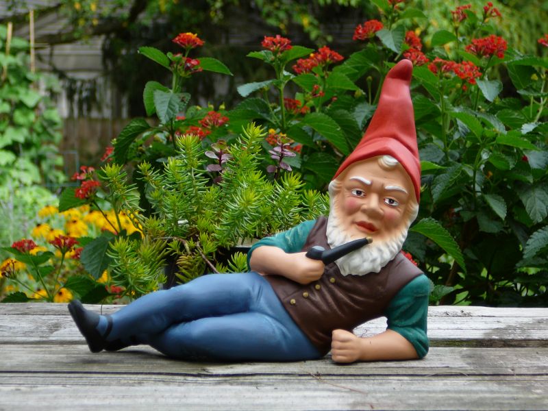 This garden gnome could cultivate your garden