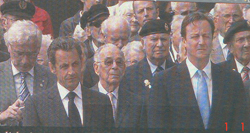 Veterans, Cameron and Sarkozy
