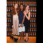 The three actress Lily Cole, Naomie Harris and Laetitia Casta