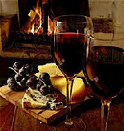 Red wine and open fires start to call